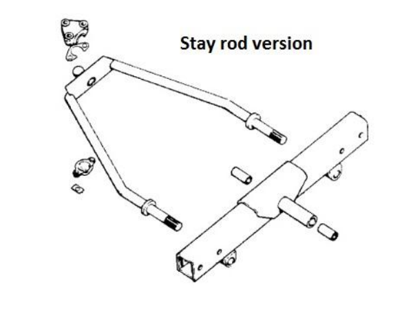 Steering - 444 axle with stay rod